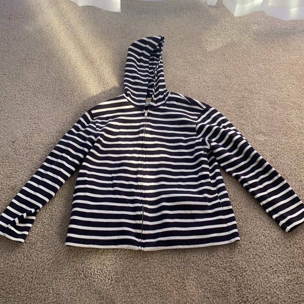 Talbots women’s zip up sweater.